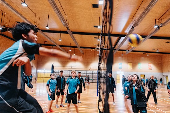 Oran Park High in Sydney’s south-west opened in 2020 and has almost 1600 students.