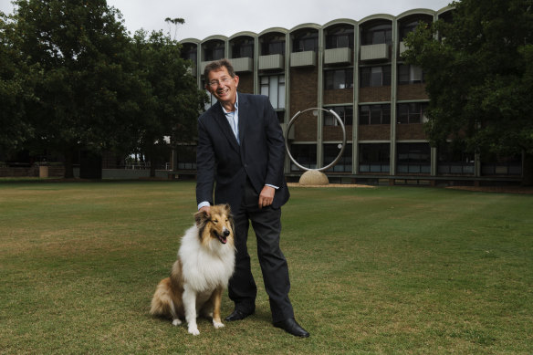 Heading back to Britain: Professor Ian Jacobs, outgoing vice-chancellor of UNSW.