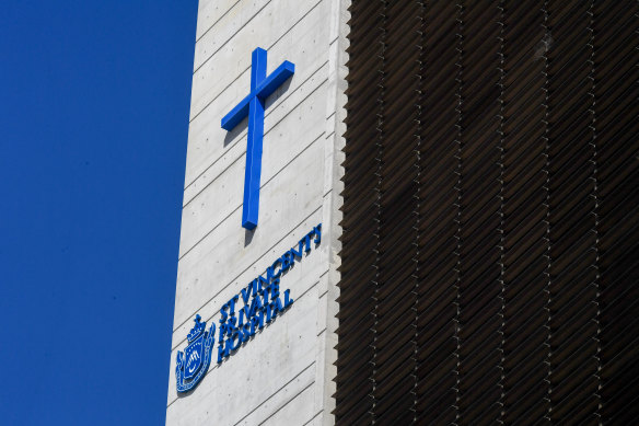 St Vincent’s Hospital in Sydney.