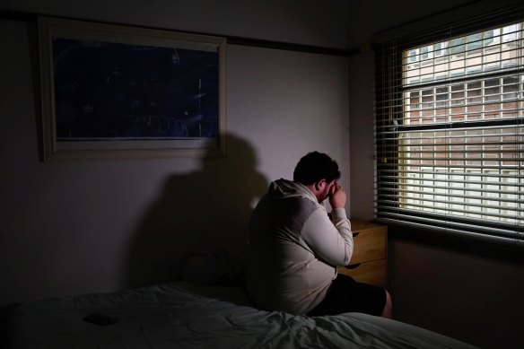 A Community Action for Rainbow Rights activist who was punched twice in the face by two men at the protest.