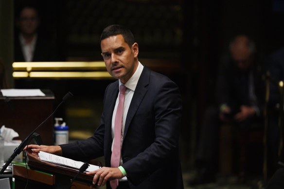 Member for Sydney, Alex Greenwich speaks to amendments to the Voluntary Assisted Dying bill.