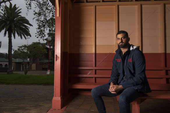 Dr Daniel Nour was named the 2022 NSW Young Australian of the Year for his work with Sydney’s homeless. On Tuesday night, he was also named Young Australian of the Year.