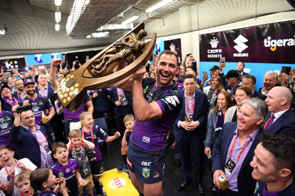 Should Cameron Smith retire the Storm have him at the top of their list to help mentor their leaders.