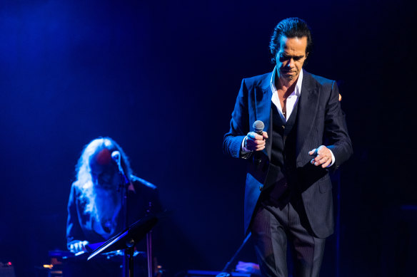 Nick Cave and Warren Ellis delivered a night of fun and laughter. 