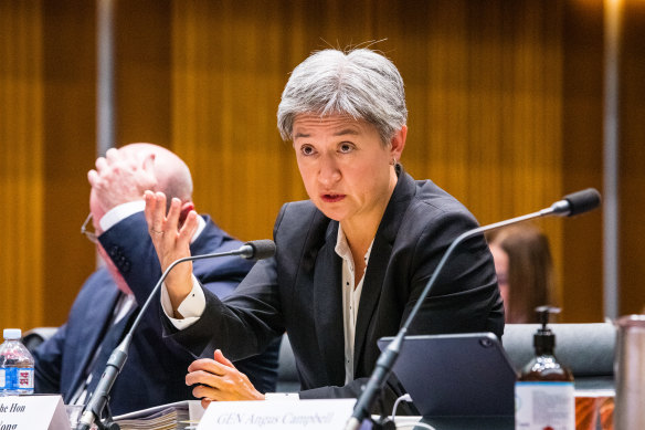 Penny Wong defended her controversial speech in the UK on the country’s colonial past.