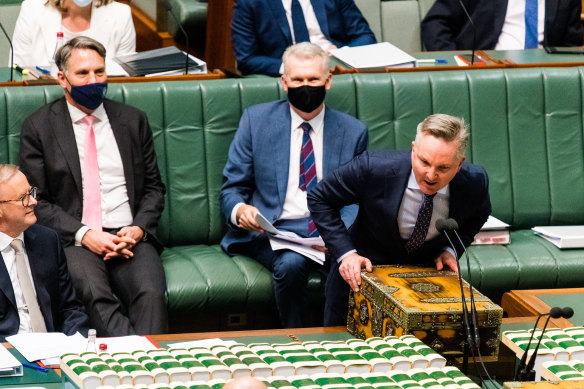 Energy Minister Chris Bowen introduced the government’s Climate Change Bill in the House of Representatives on Wednesday. It is expected to reach the Senate in September.  