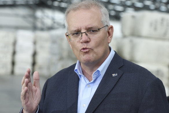 Prime Minister Scott Morrison has accused people of making up ‘quite malicious, and bitter slurs’. 