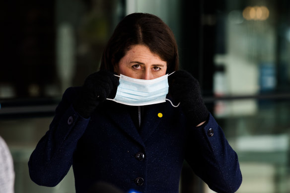 NSW Premier Gladys Berejiklian on Thursday.