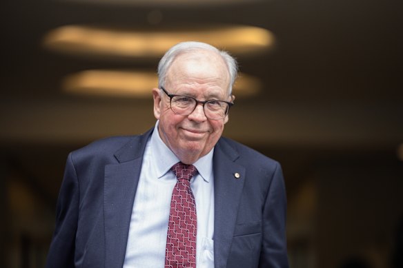 Former building commissioner David Chandler outside the ICAC.