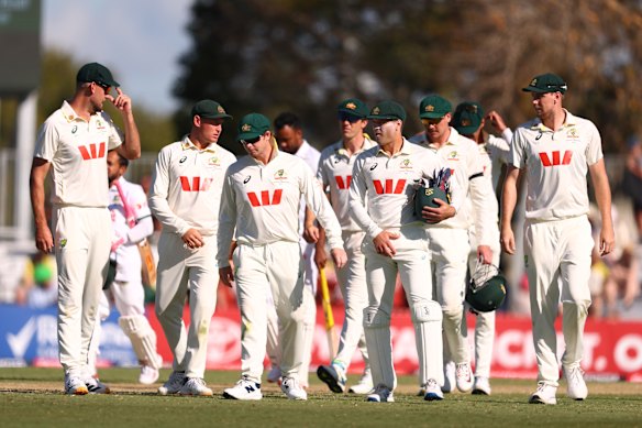 The Australians bounced back in Mackay after their shock loss in Darwin.