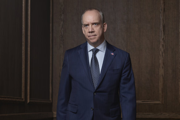 Paul Giamatti plays a crusading New York attorney;general in <i>Billions</i>.