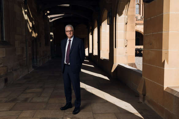 The salary for the top job at Sydney University fell by $500,000 a year for vice chancellor Mark Scott.