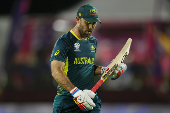 Glenn Maxwell had a disappointing tournament