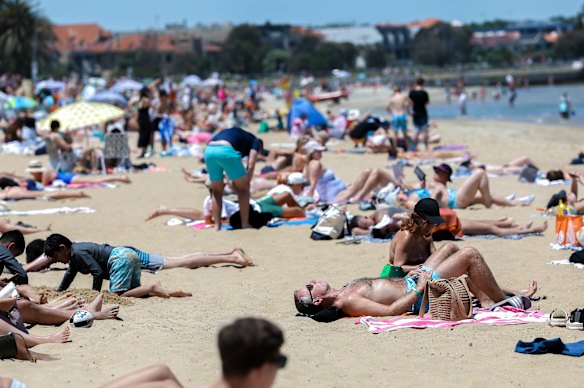 St Kilda Beach: not everyone’s fan.