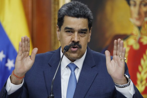 Implicated: Venezuelan President Nicolas Maduro.