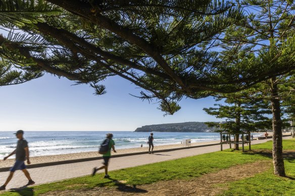 Manly Beach. 