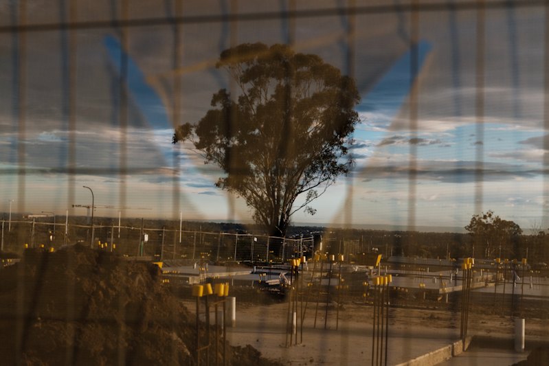 A development site in Schofields, in Sydney’s west. Bathla Group is a major developer in the suburb.