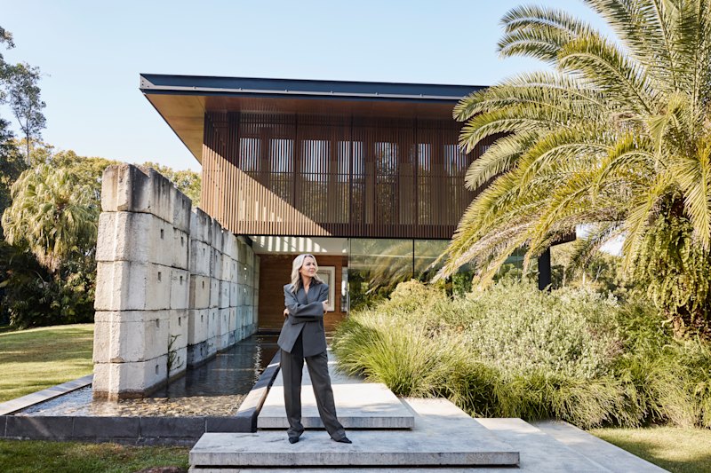 Lorna Jane Clarkson outside SOMA House.