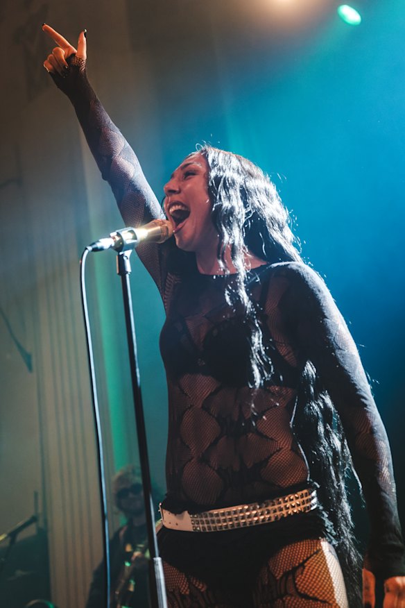 The passion is palpable as Miss Kaninna performs at her sold-out show.