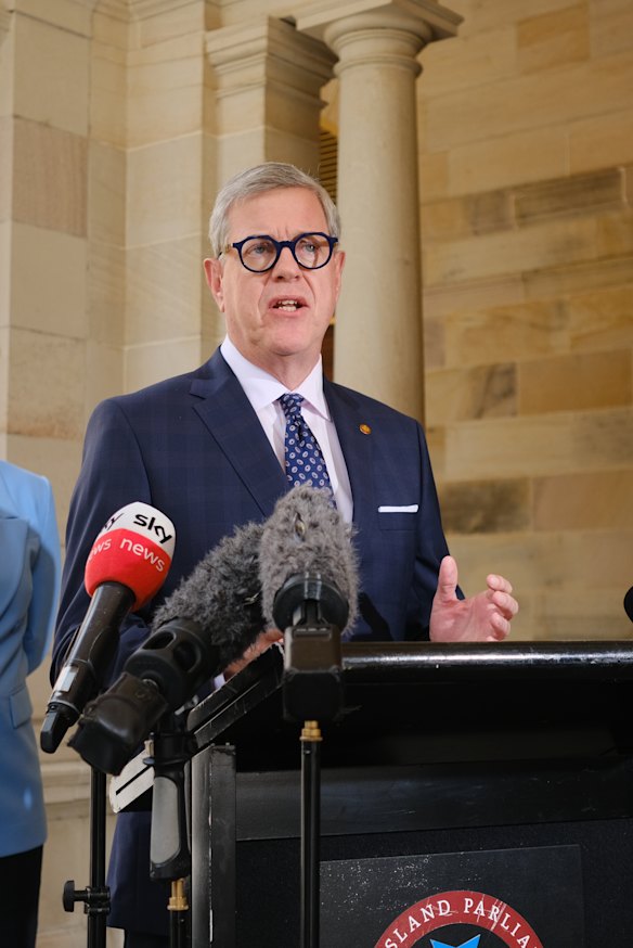 Health Minister Tim Nicholls