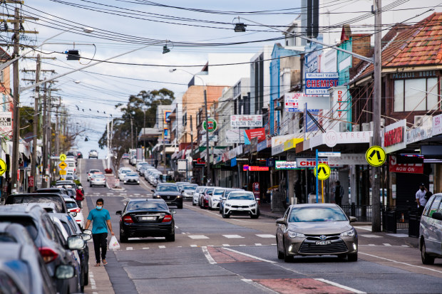 Streets in Sydney suburbs like Lakemba wear a forlorn look. 