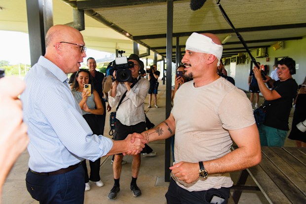 Errant footy, bloodied cameraman cruel Dutton’s field of dreams