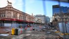 Construction on the Parramatta light rail  project, which Downer is working on, has stopped during the Sydney lockdowns