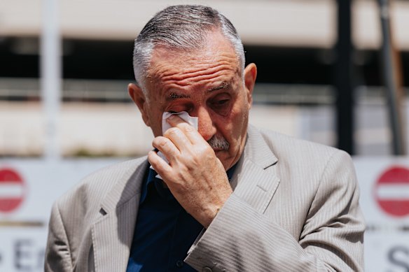 Father of 43-year-old father of two Ahmed el Ahmed who wrestled a rifle off an alleged gunman.