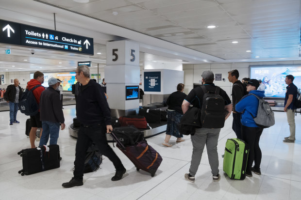 Jetstar passengers have to collect their bags and check-in again for most connecting flights.