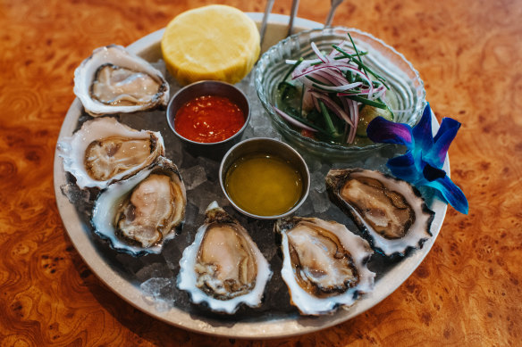 Oysters. 