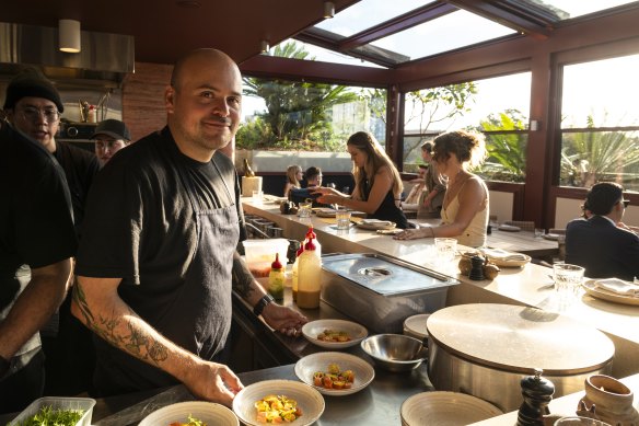 Lottie head chef Alejandro Huerta.