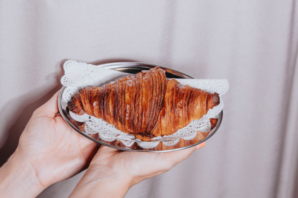The croissant from Happy Alley in Rockdale.