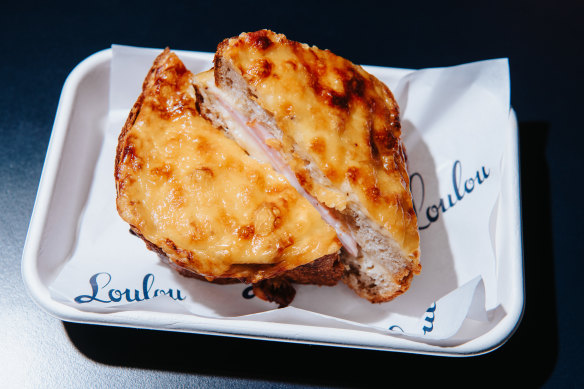 Croque monsieur.