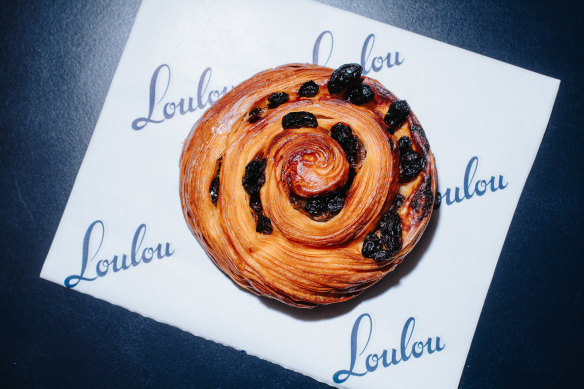 Snail pastry.