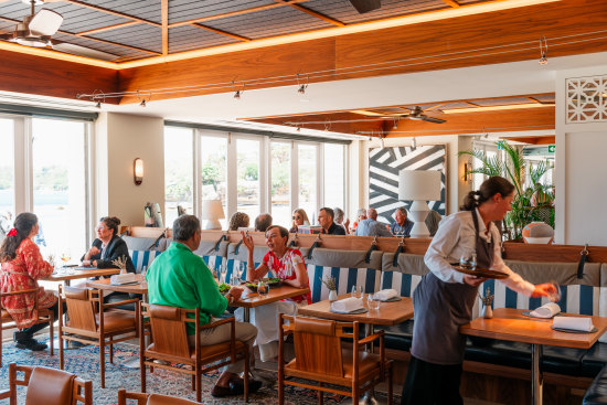 Bathers’ Pavilion Restaurant in Balmoral. 