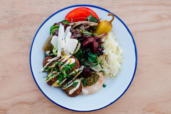 Falafel bowl.