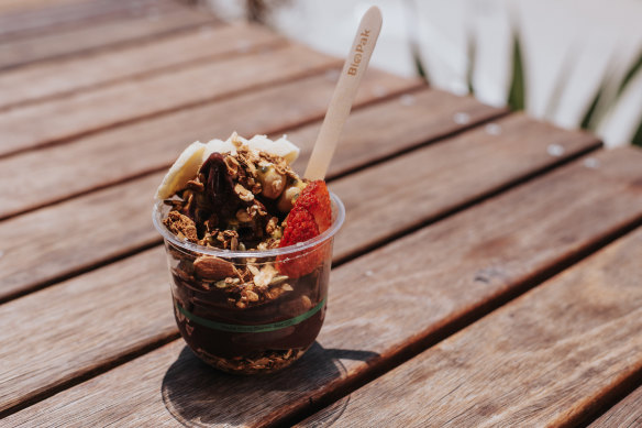 Acai bowl.