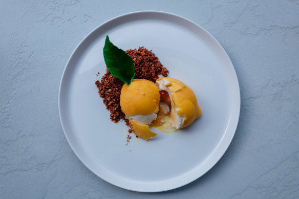 A sunny yellow Amalfi lemon dessert.