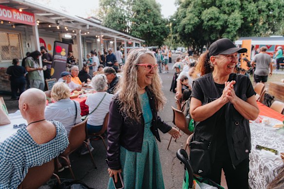 Addi Road chief executive Rosanna Barbero at Wednesday Night Lights.