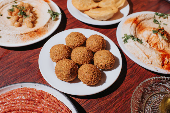 Falafel are made from Ord River chickpeas, garlic and cumin, then fried to order.