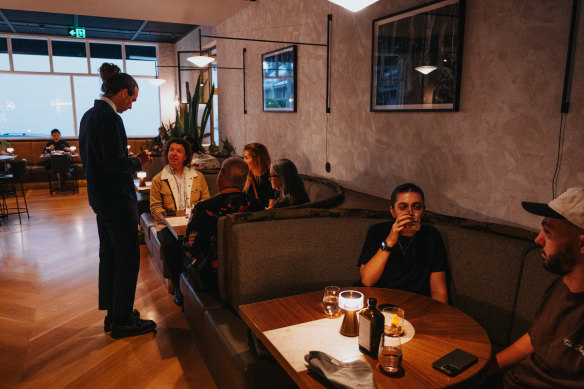 Saint Peter Bar’s sought-after booths.