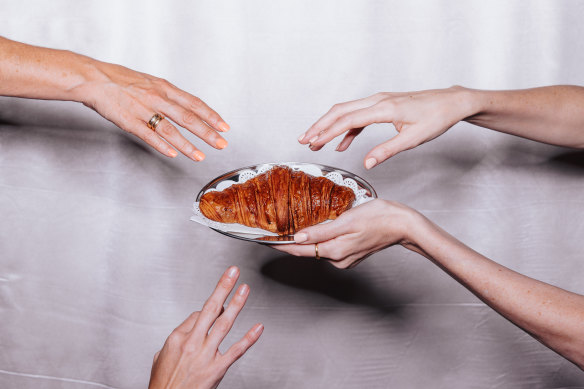 The winning croissant, from Goodwood  Bakeshop in Marrickville.