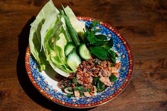 Pork larb at Porkfat.