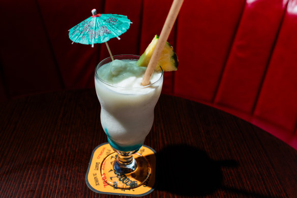 Caterpillar’s house Pina Colada.