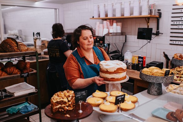 Nadine Ingram, founder of Flour and Stone bakery in Woolloomooloo.