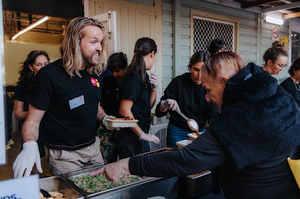 Volunteers at Addi Road in Marrickville.