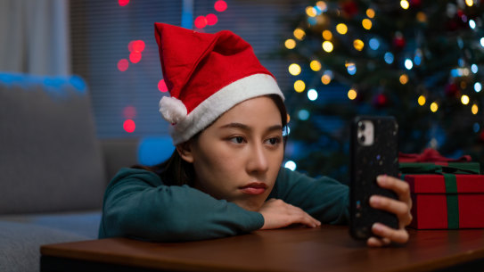 “The holiday season, particularly Christmas can be a time of year when people feel everything has to be on show.”