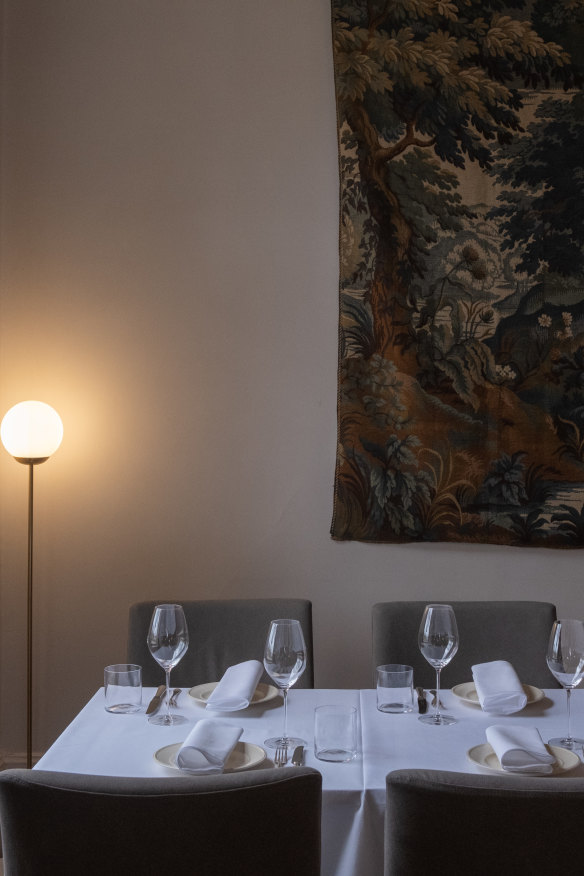 Elegant dining.