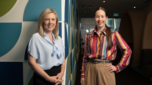 KPMG partners Gayle Dickerson and Amanda Coneyworth are two of just 65 female insolvency practitioners in Australia.