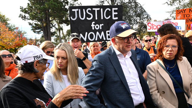 Australia news LIVE: Accusations of ‘lying’ against PM by violence against women rally organiser; Crown cuts jobs amid restructure